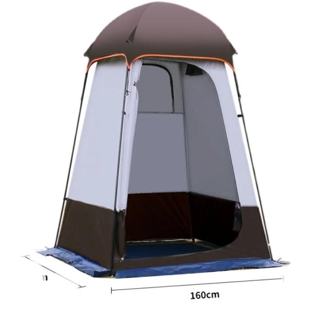 Tenda de Chuveiro Portátil Pop-Up para Privacidade - Vestuário Espaçoso para Aventuras ao Ar Livre
