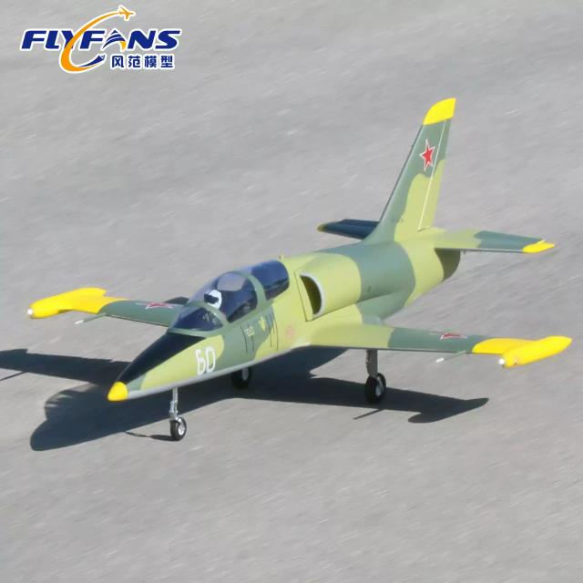 Fengfan L-39 Albatros 64mm EDF Trem de Pouso Retrátil EPO Asa Fixa Modelo RC 1 Unidade