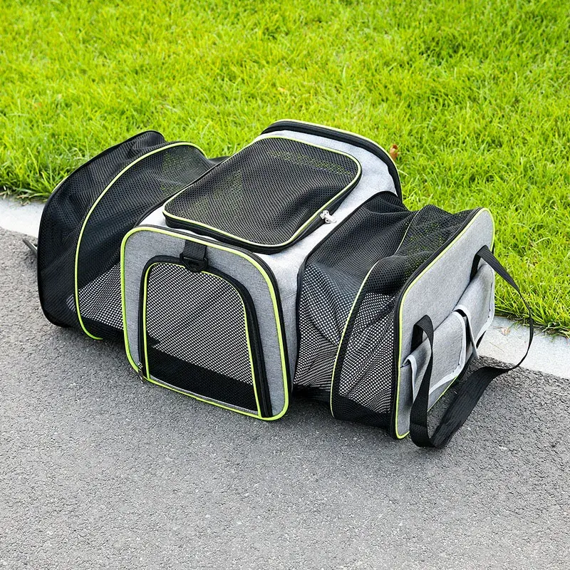 Portáteis Pet Carriers Bolsas, Bolsa de Ombro, Respirável, Dobrável, Mochila De Viagem Ao Ar Livre, Transporte De Carro, Gato Saco Gaiola - Image 1