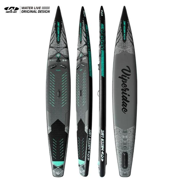 Água Live Professional Racing Sup Board Viperidae 14'0" Stand-Up Paddle Board