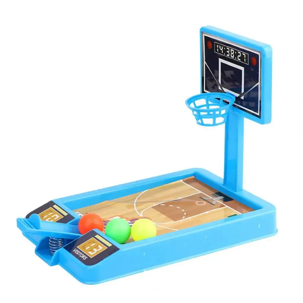 Indoor basquete tiro esportes jogos crianças jogar conjuntos 3/8 bolas interativas crianças jogo de tabuleiro desktop bola crianças brinquedo - Image 1