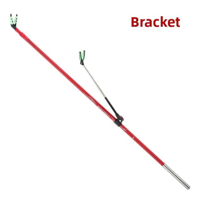 Suporte de Pesca Carbono Ultra-Leve e Ultra-Duro Plataforma Dois em Um Ajustável