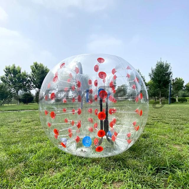 Bola de Futebol Bolha Zorb 1.2/1.5m PVC 0.8mm para Crianças e Adultos