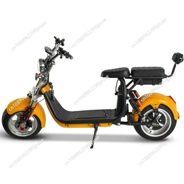 Scooter Elétrico Chopper 60V 2000W Pneus Largos Alta Qualidade