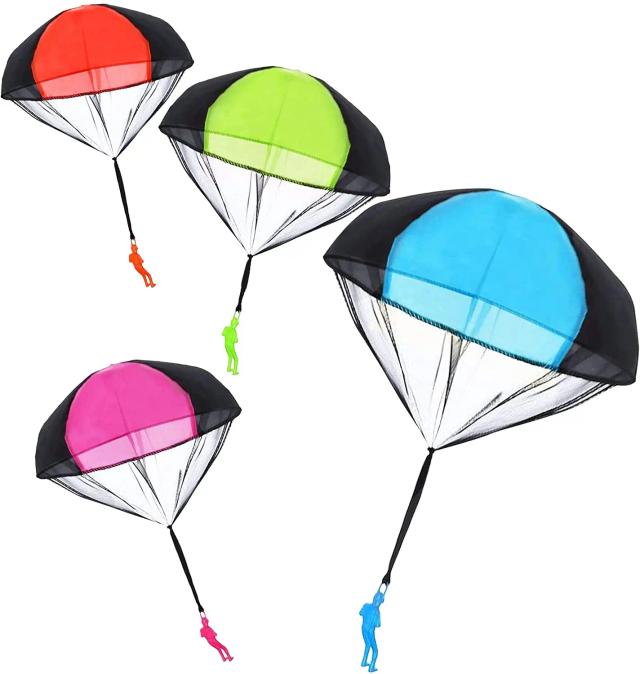 Brinquedo Paraquedas Esporte ao Ar Livre 5 Peças