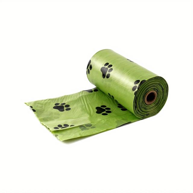 Sacos Duráveis e À Prova de Vazamento para Cocô de Cão, Extra Grossos em Rolo para Animais de Estimação