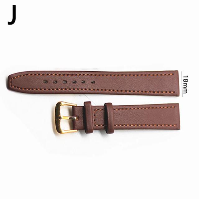 Pulseira de Couro PU Artesanal 22mm para Relógios Masculinos e Femininos