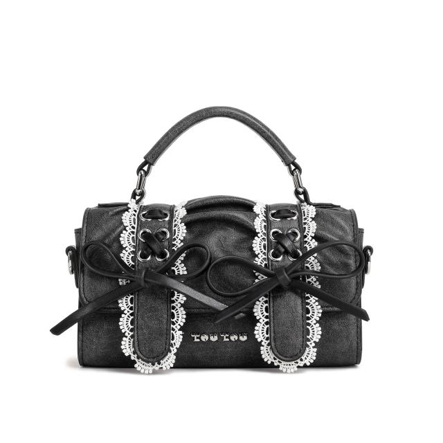 Touyou Bolsa de Boliche Feminina com Laço em Couro PU - Elegância e Praticidade para o Verão
