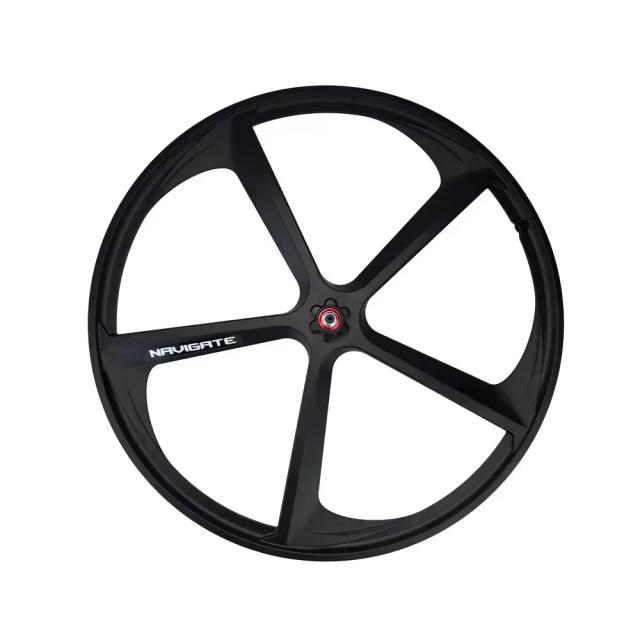 Magicbros Roda de Bicicleta 700c Liga Magnésio 5 Raios V-Brake