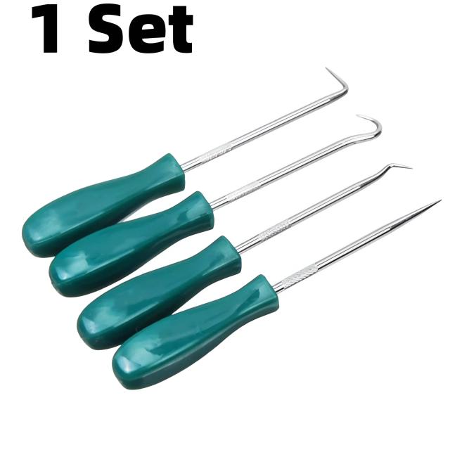 Conjunto Chaves Fenda Vedação Óleo 4 Unidades Liga Verde 130mm