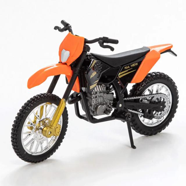 Modelo de Motocicleta de Liga Diecast com Base para Crianças - 1 Unidade