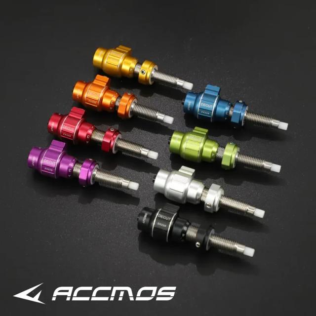 1pc decut zx229 liga de alumínio êmbolo de almofada micro-clic mola tensão êmbolo para arco recurvo acessórios de tiro com arco