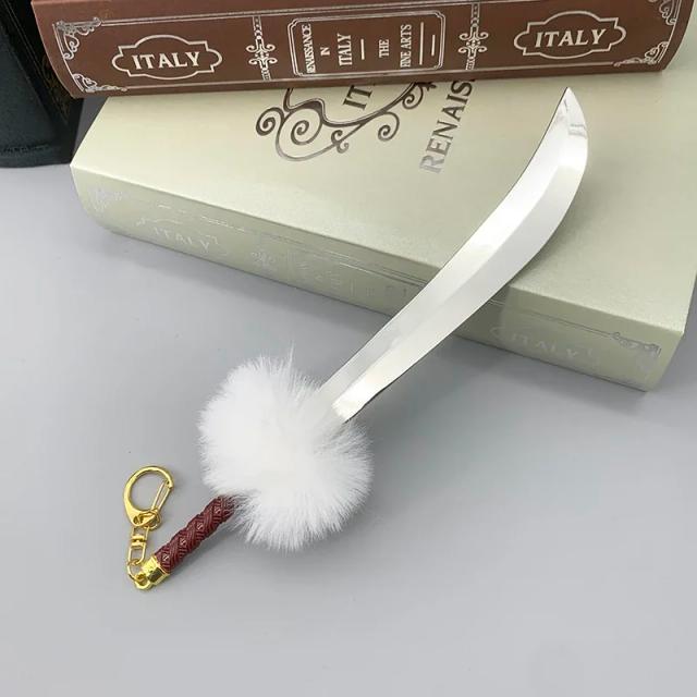 Inuyasha Tessaiga Réplica Espada Anime 22cm Metal Liga de Zinco