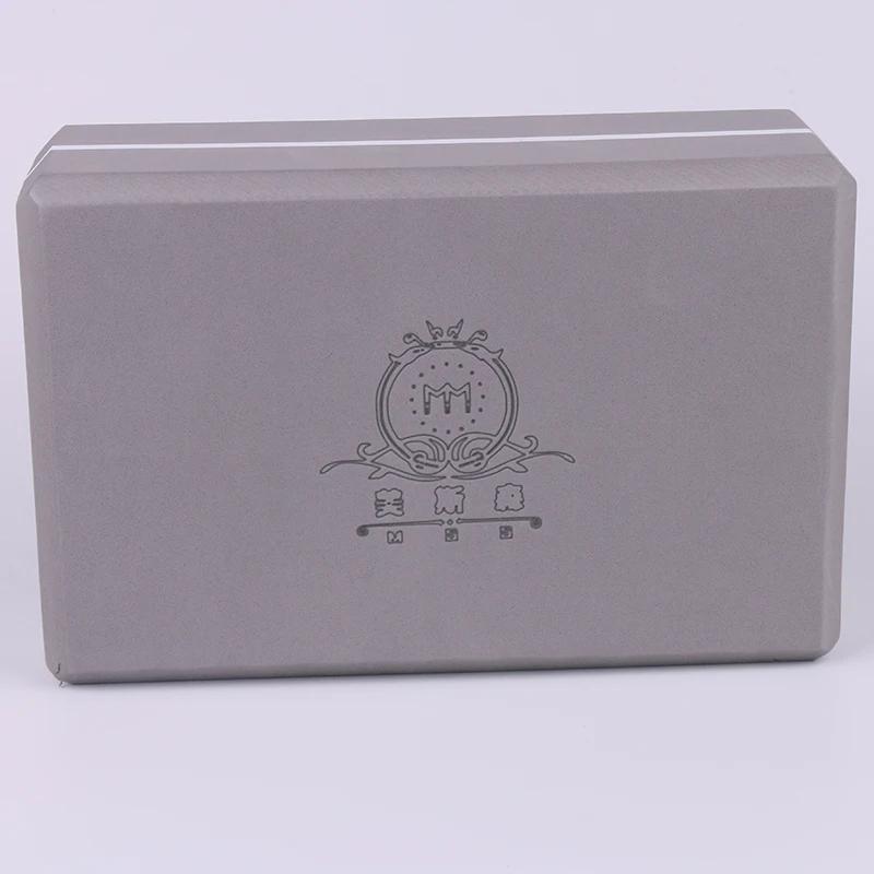 Alta Densidade Pro Duro EVA Tijolo Yoga Blocos Cintos Pilates Espuma Ginásio Exercício Indoor Fitness 320g - Image 1