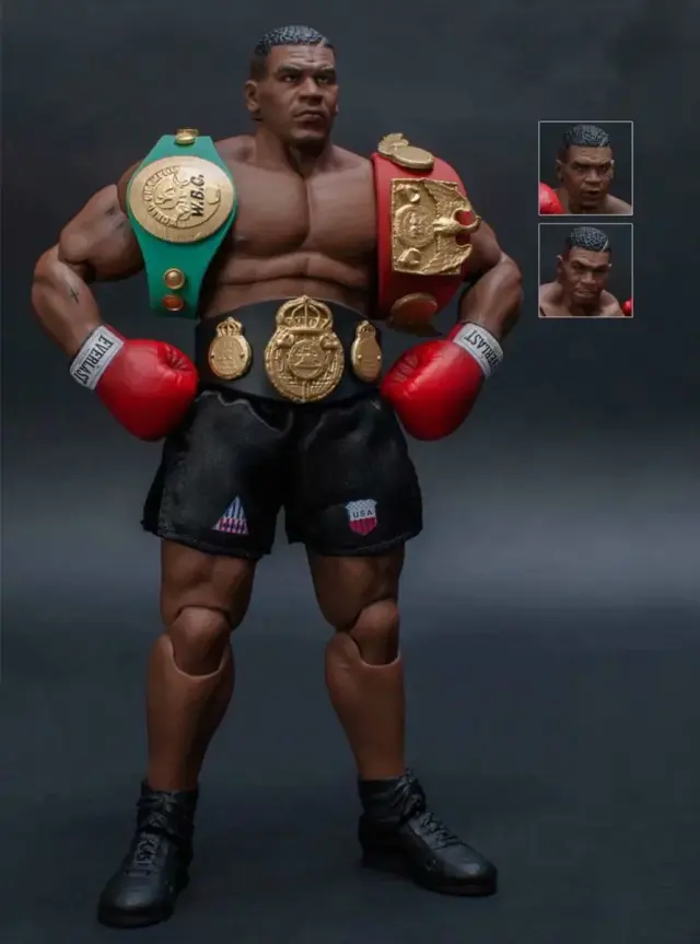 Estátua de Ação do Campeão Hot Boxing Mike Tyson, Coleção de Personagens Lutadores, Modelo Famoso em Escala 1/12, Presente Perfeito para Fãs