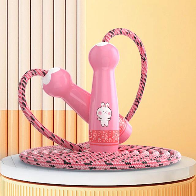 Corda de Pular DIY Infantil Ajustável para Treinamento Escolar