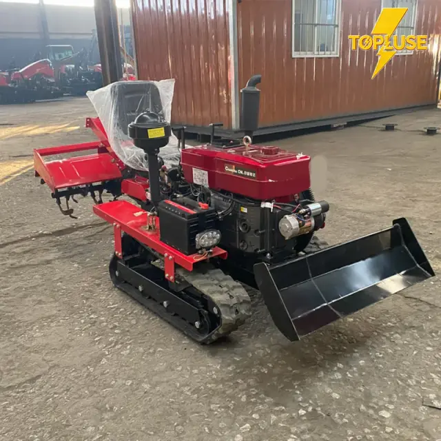 Mini Trator de Esteira Rolante 25HP EPA Personalizado para Jardim