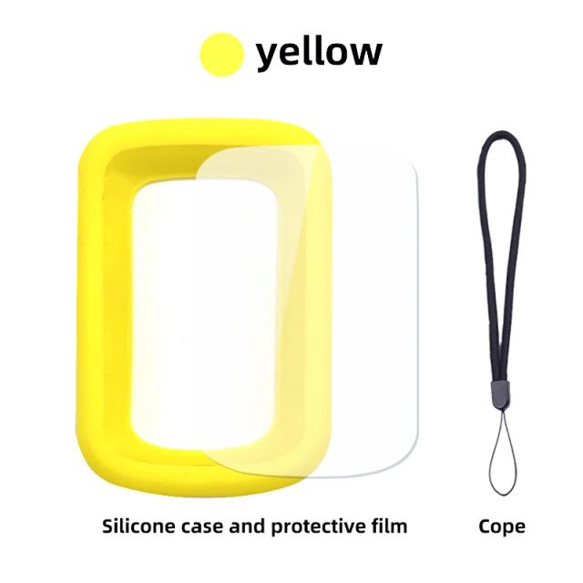 Capa de Silicone IGPSPORT BSC200/BSC300 para Ciclocomputador com Película Protetora