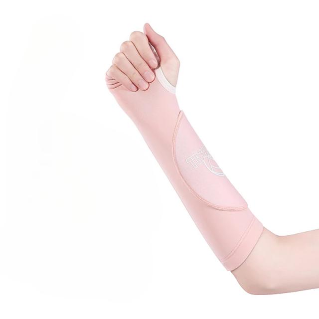 Mangas de Braço e Suporte de Pulso para Vôlei com Almofada Protetora - 1 Par