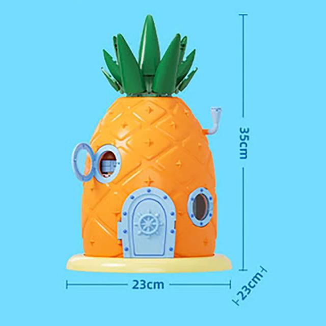 Blocos de Construção Bob Esponja Krusty Krab 1284 Peças com 4 Figuras