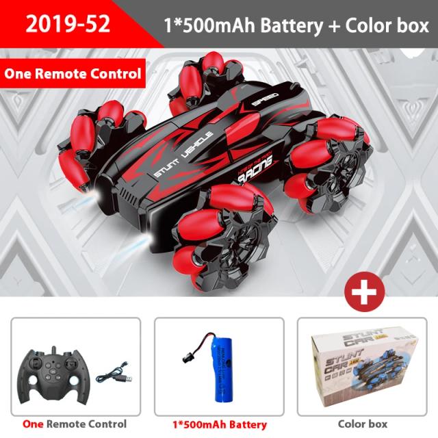 WLtoys F1 Drift RC Car com Luzes LED e Música 2.4G Controle por Luva/Relógio