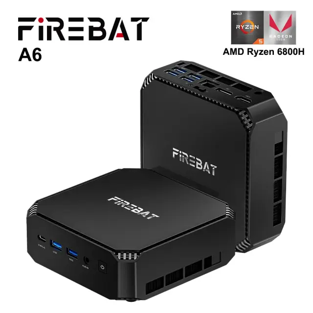 FIREBAT A6 MiniPC AMD R7 7735HS 16GB RAM 512GB SSD Windows 11