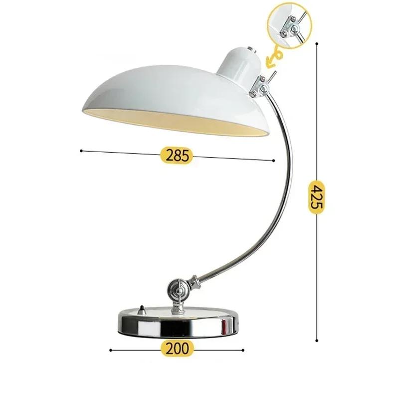 Dinamarca candeeiro de mesa de alta qualidade vintage bauhaus luz de mesa ajustável preto branco verde luzes decorativas interiores - Image 1