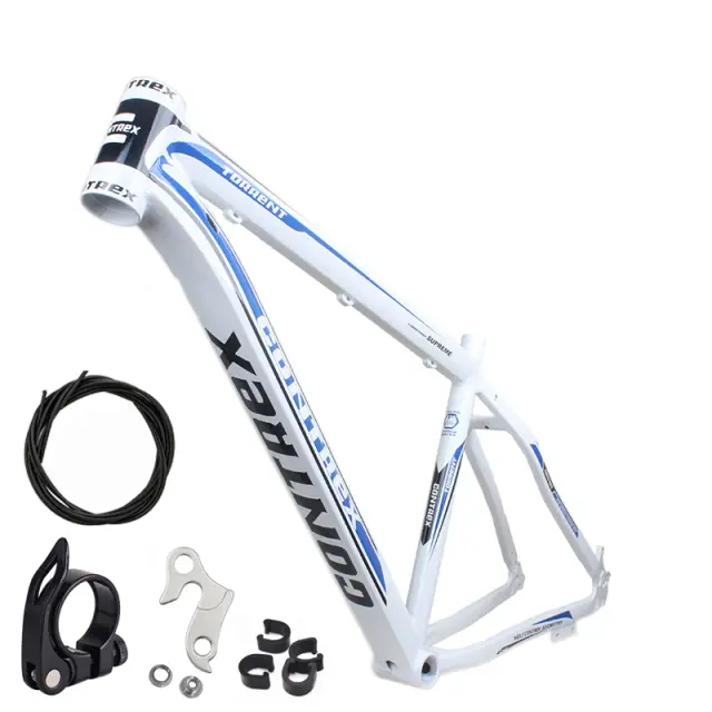 Quadro de Bicicleta MTB Alumínio 6061 Aro 26/29 Freio a Disco 1.75kg