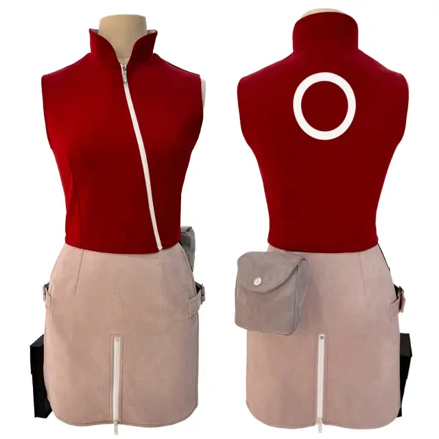 HOLOUN Haruno Sakura Cosplay Fantasia Completa