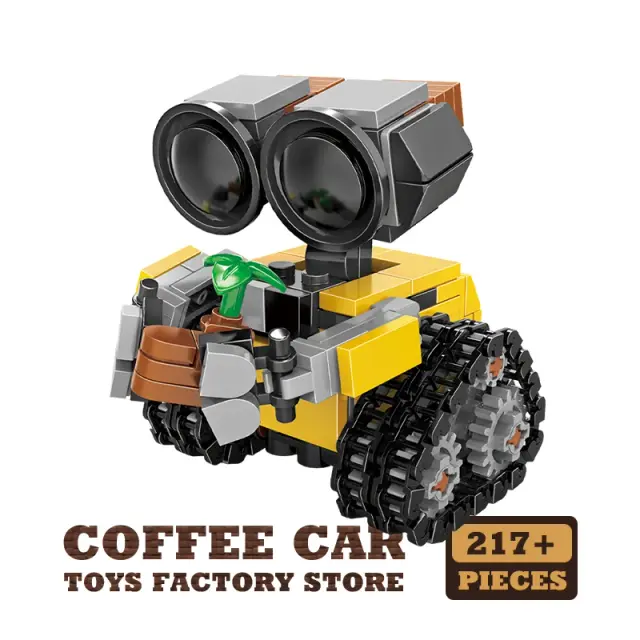 Mini Robô Blocos de Construção 217 Peças Modelo Rastreado Clássico Brinquedo para Crianças e Adultos