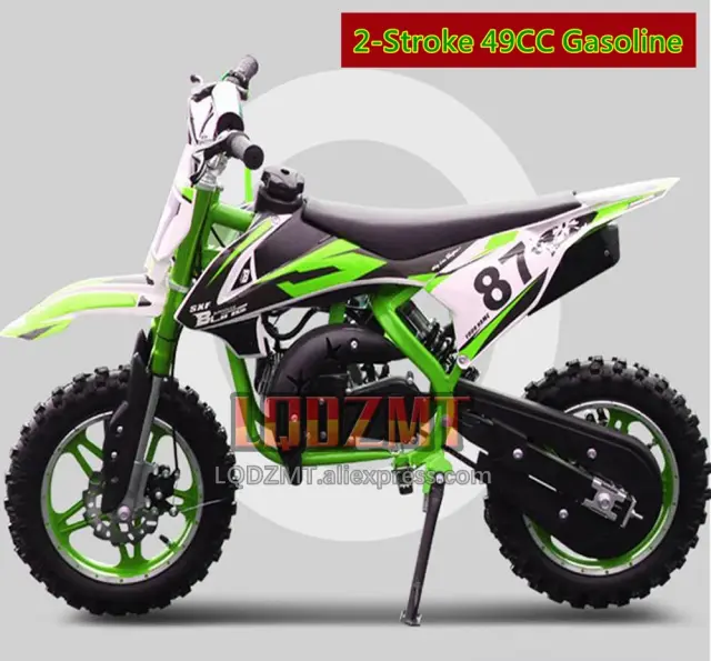 E-MOTO Motocicleta de Corrida 500W Motor Elétrico para Adulto e Criança