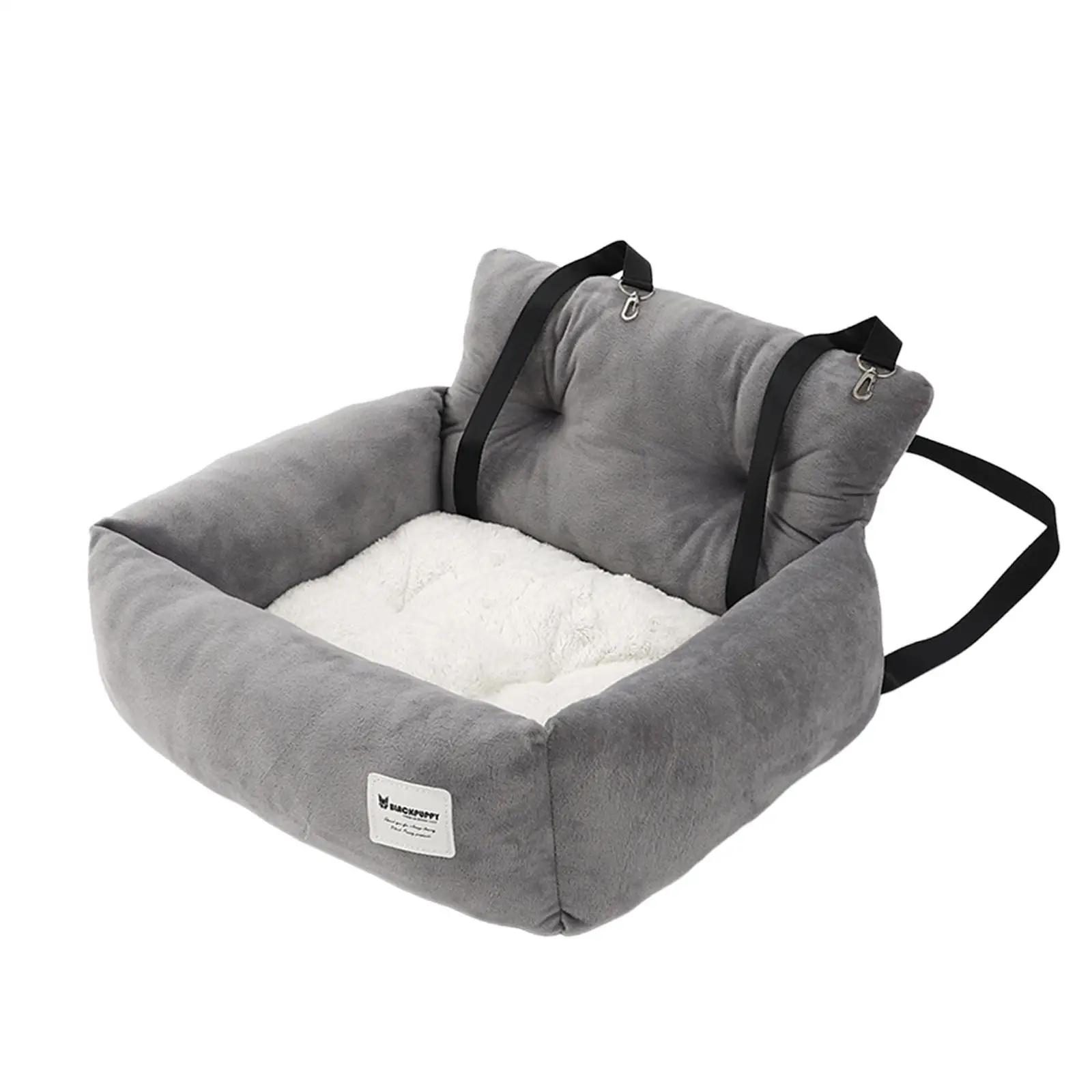 Assento de carro SUV com alça fixa ajustável, fundo antiderrapante para cachorro e gato, suprimentos de transporte de viagem, cama de cachorro - Image 1