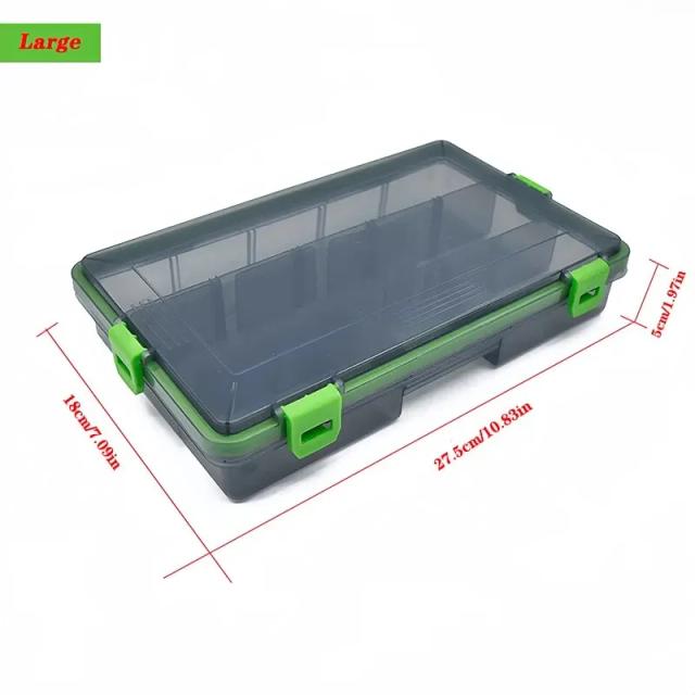 Caixa de equipamento de pesca Grande Capacidade Acessórios de Pesca Caixa de Armazenamento de Ferramentas