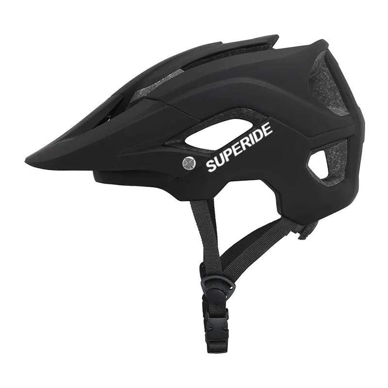 SUPERIDE-Capacete de bicicleta anti-impacto para homens e mulheres, capacete DH MTB, no molde, esportes, estrada, mountain bike, equitação, ciclismo - Image 1