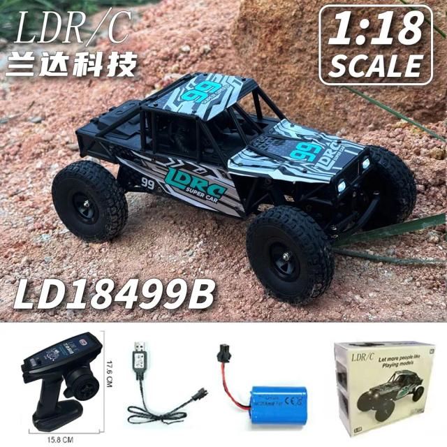 Ldrc LD18499 Carro de Escalada 4x4 1:18