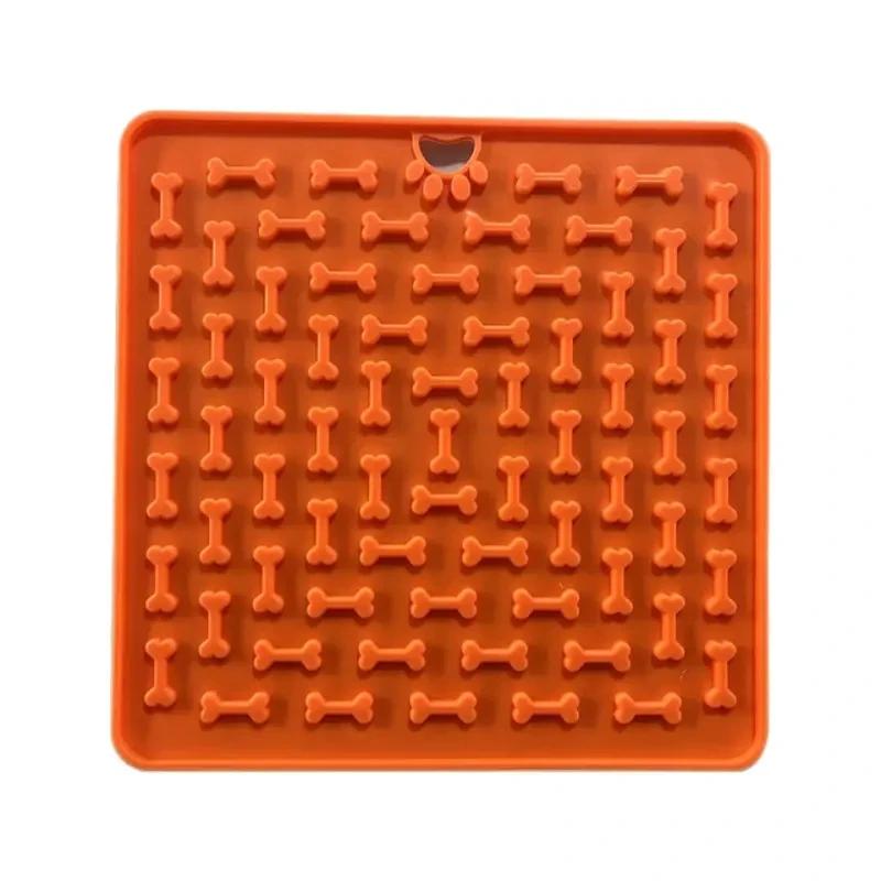 Almofada de alimentação lenta de silicone para gatos e cães, Almofada de alimentação lenta - Image 1