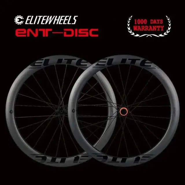 ELITEWHEELS Conjunto de Rodas 700c Carbono Disco Freio Estrada UCI Alta Qualidade