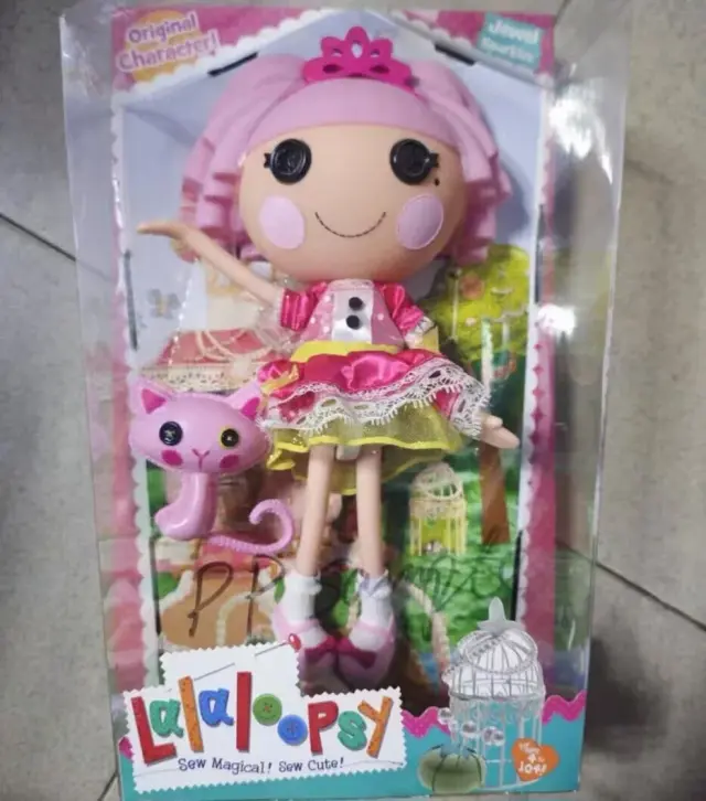 Lalaloopsy Boneca de Tecido Brinquedo PVC Presente Menina Férias Irmã Mais Nova Estilo Múltiplo
