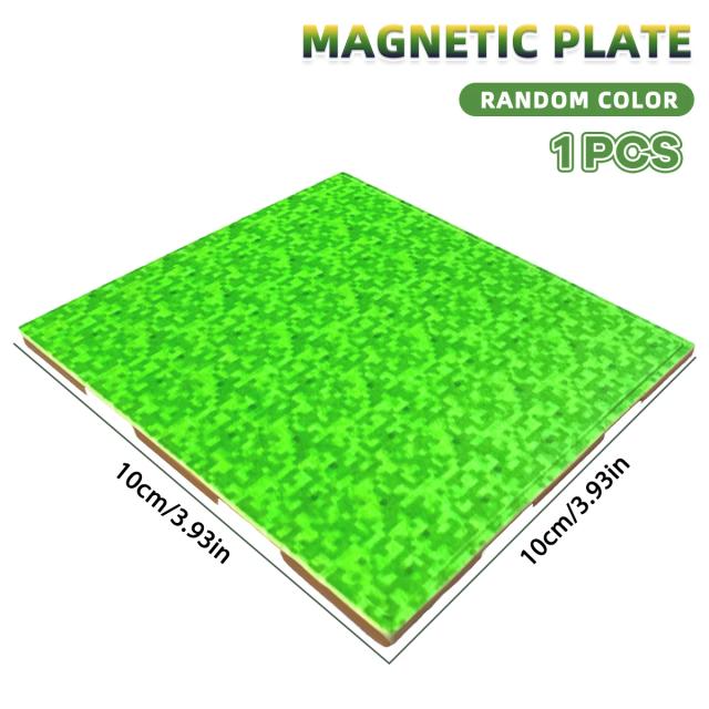 Placa de Base Magnética Variedade 10cm x 10cm Brinquedo Educacional