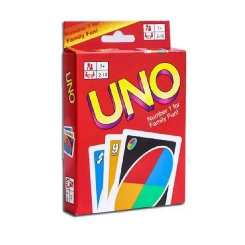 *2025! Mattel UNO FLIP! Jogos família engraçado entretenimento jogo de tabuleiro diversão jogando cartas crianças brinquedos caixa de presente uno jogo de cartas crianças brinquedos - Image 1