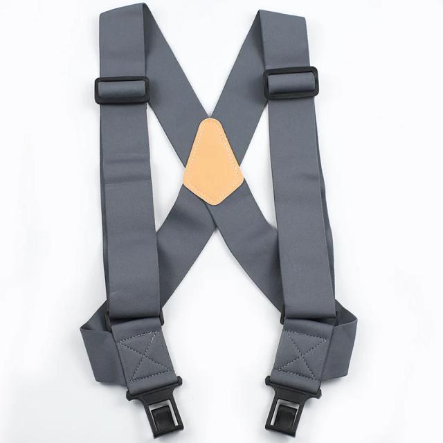 Deepeel Suspensórios Masculinos Elásticos Largos 5cm x 120cm
