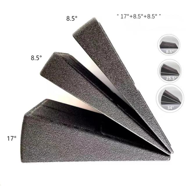 Yoga Wedge Stretch Slant Boards 3Pcs Ajustáveis para Exercício