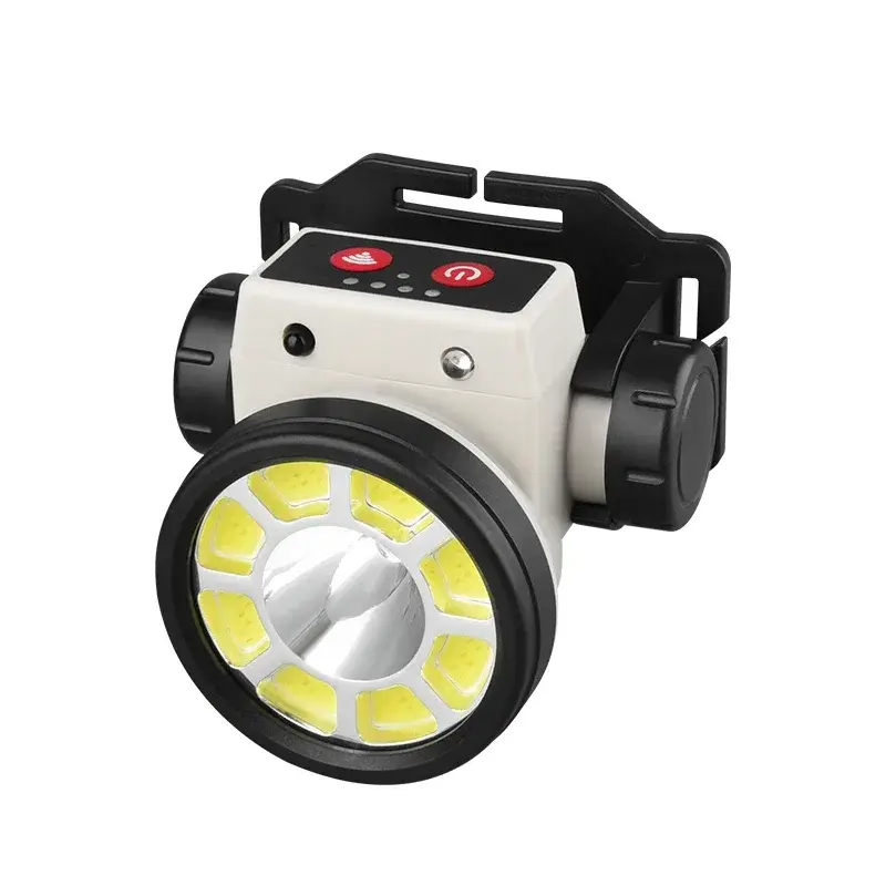 Recarregável LED Farol de Pesca, alta potência, lanternas, lanterna, suporta tanto alta e baixa Beam, Sensing Função - Image 1