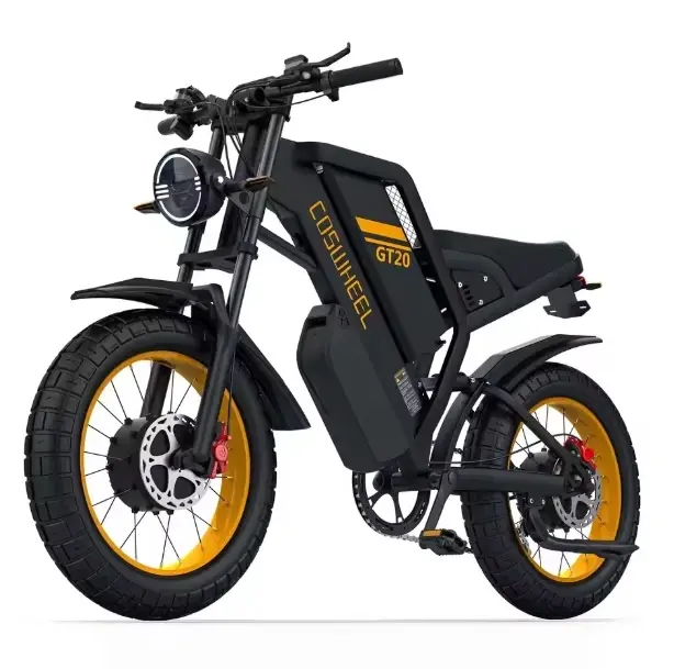 COSWHEEL GT20 PRO Bicicleta Elétrica de Dirt Bike com Bateria Dupla