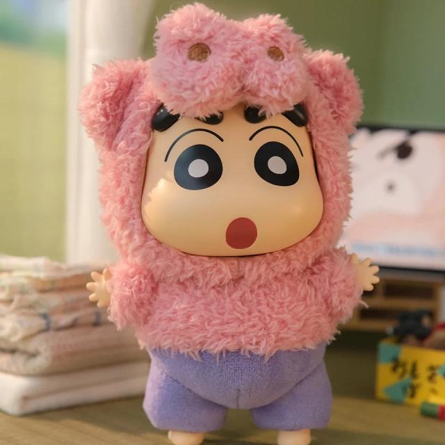 Crayon Shin-Chan Caixa Cega Série Traje Festa Boneca de Vinil Modelo Brinquedo Colecionável