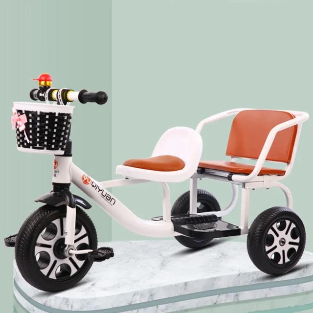 Lazychild Carrinho Duplo Anti-Rollover para Crianças 2-7 Anos