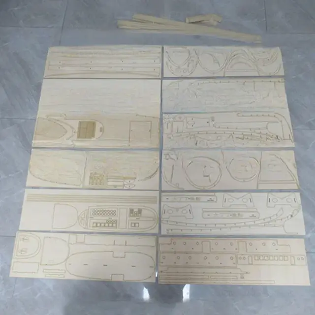 Sirius Barco de Pesca Modelo de Madeira Kit de Montagem Artesanal 120cm