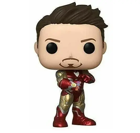Funko POP Vingadores Homem de Ferro 580 e Tony Stark 225 - Bonecos Colecionáveis 2 Unidades
