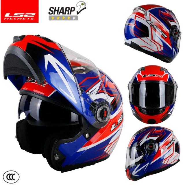 LS2 Capacete FF370 Modular Personalizado para Moto