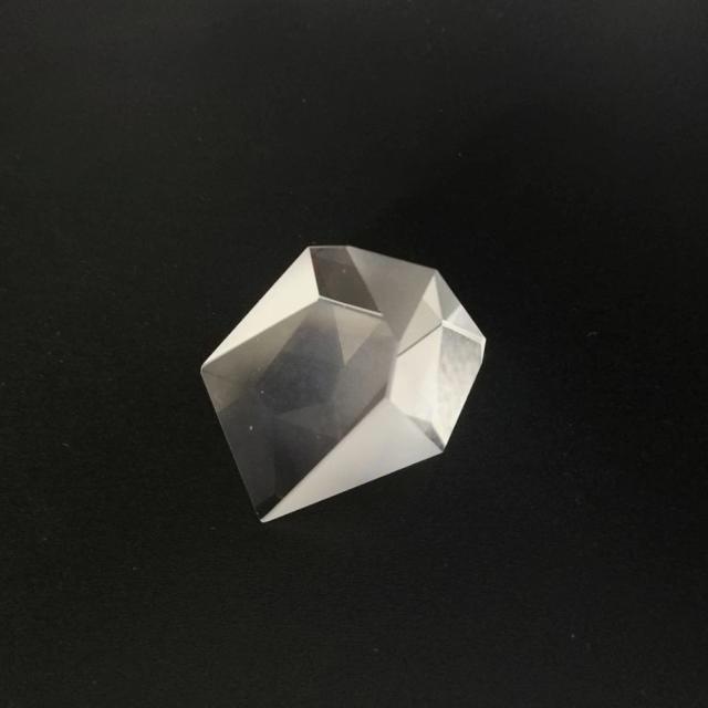 Prisma de Telhado K9 Vidro Óptico Polígono Irregular Triangular para Ensino DIY Fotografia Decoração Telescópio